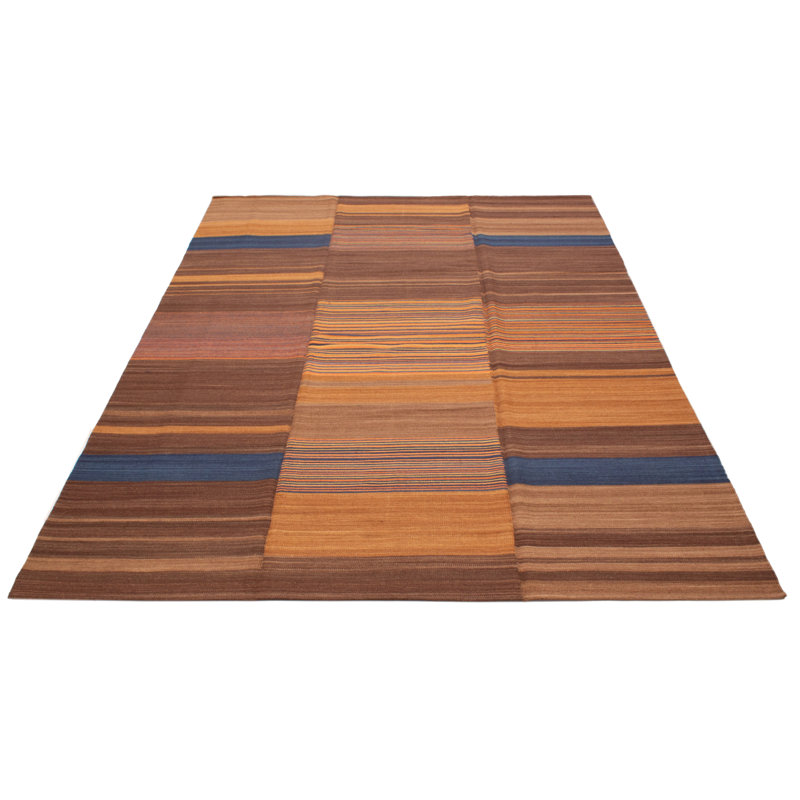 Boho brun Kilim 12 pi 0 po x 15 pi 0 po