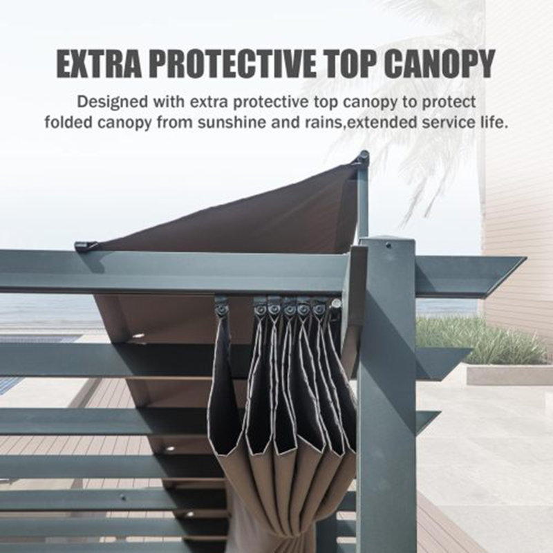 Extra-Large Retractable Pergola – Durable & Stylish