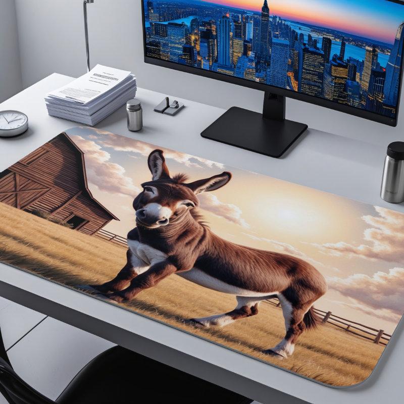 Polyester Desk Pad, 31.5x15.5