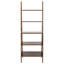 Bibliothèque échelle en bois massif H 72,5 "x l 25,25" Natrona-914259490