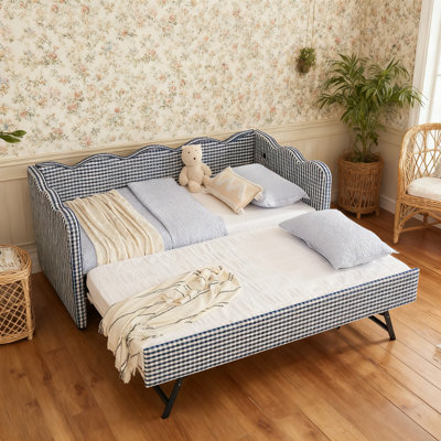 Daybed with Trundle and USB Port by Lark Manor