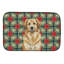 Tapis de vaisselle Sandy Leonberger Christmas PoinsettIas