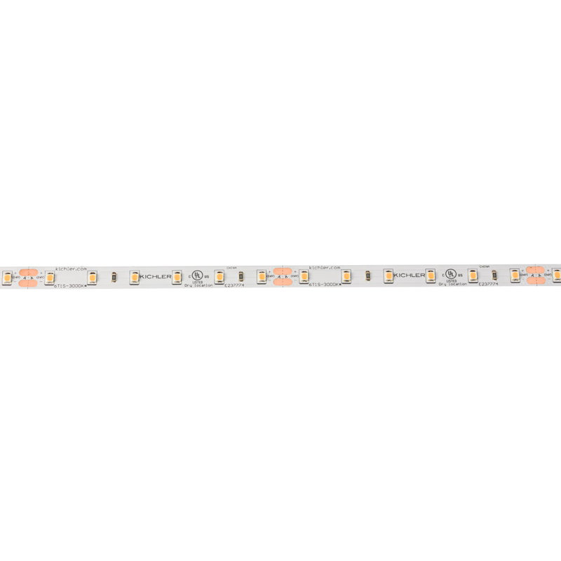 Ruban lumineux à DEL pour dessous d'armoire, H 1 po x L 120 po x P 0,5 po, 3000