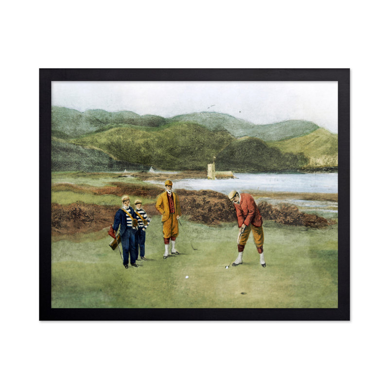 Le green, Unframed, Poster, 12"H x 16"W