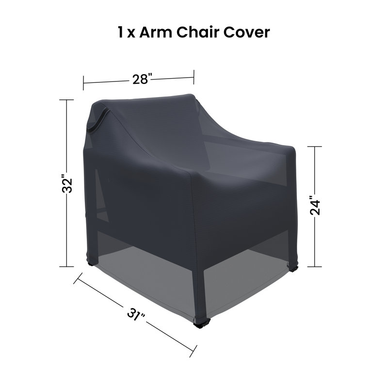Armando Aluminum Outdoor Patio Chair Covers