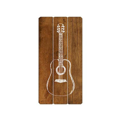 Rustic Entertainment Wall Decor
