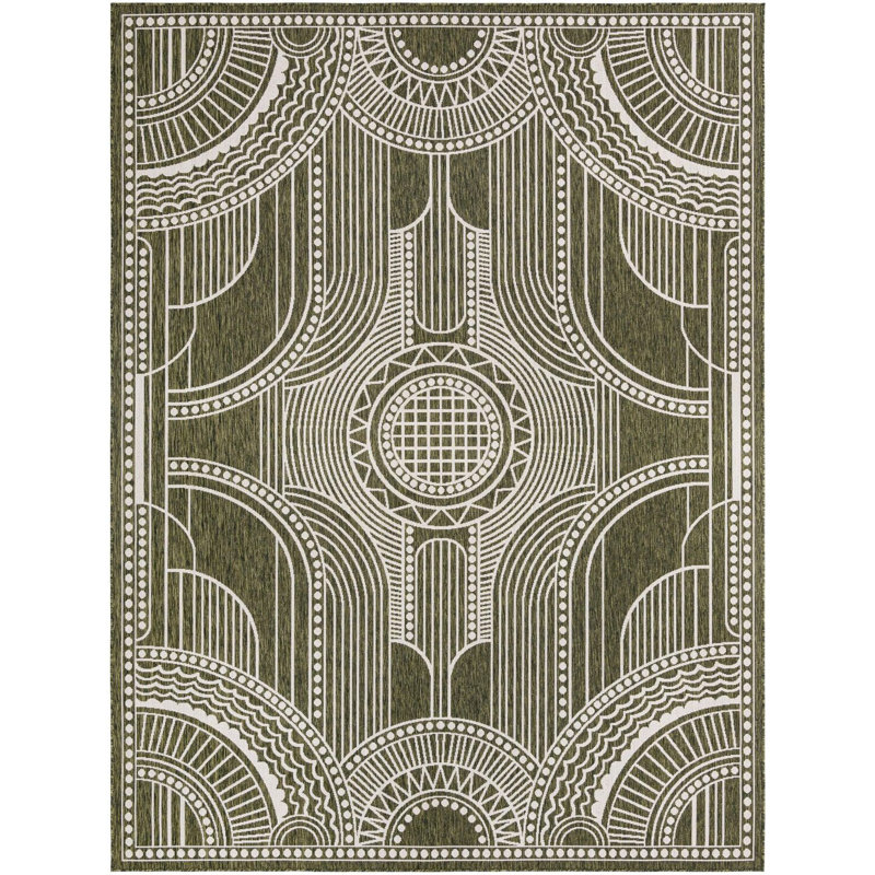 Tapis vert Aucun, Rectangle 9 pi x 12 pi