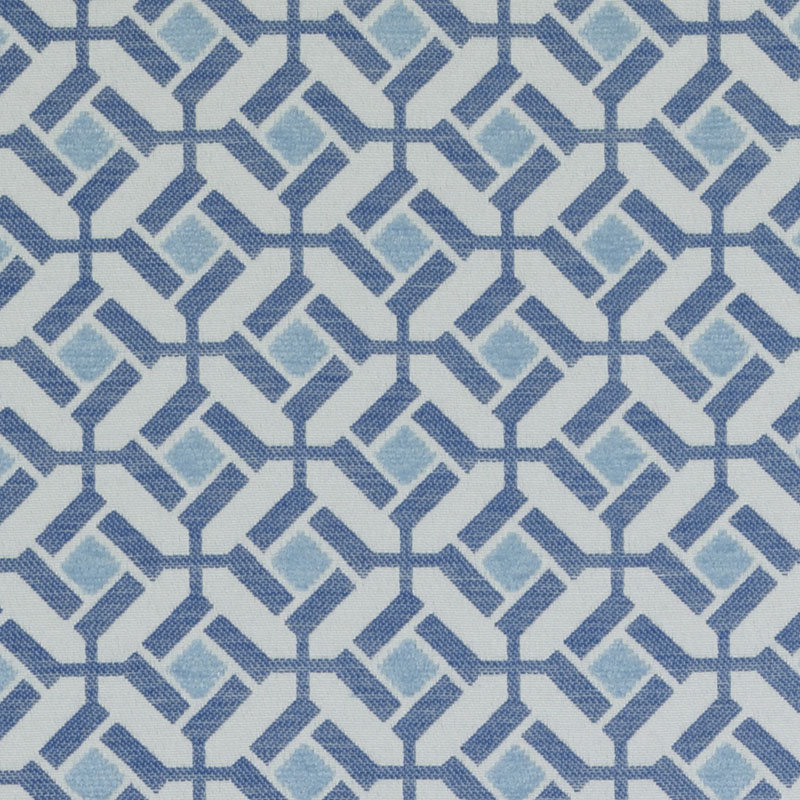 Tobi Fairley Prints And Wovens Fabric, Azure