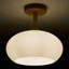 Glass Semi Flush Mount