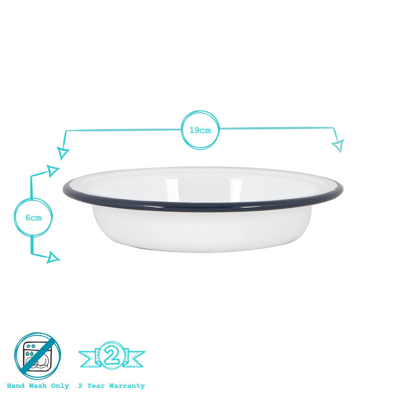 Argon Tableware Round Steel 6 Piece Baker Bakeware Set