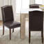 Chaise en lin brut-507670819