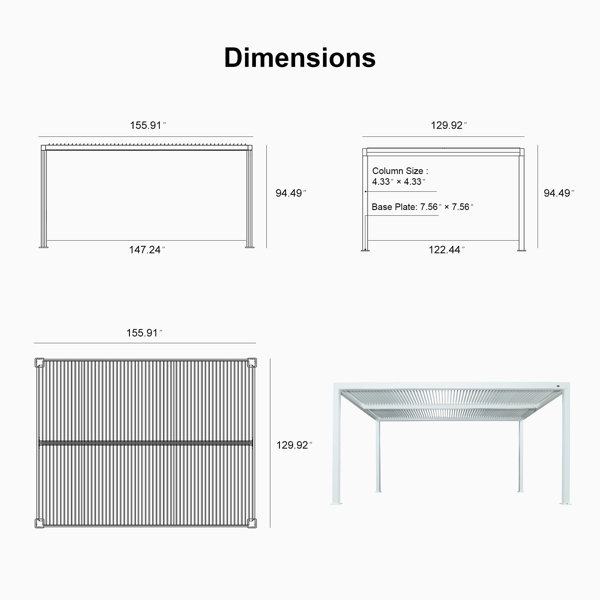 Dimensions du produit