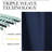 Blackout Curtains for Living Room, Thermal Insulated Solid Window Panels, Room Darkening Drapes for Bedroom/Kitchen, 2 Pieces-101685580-101685631