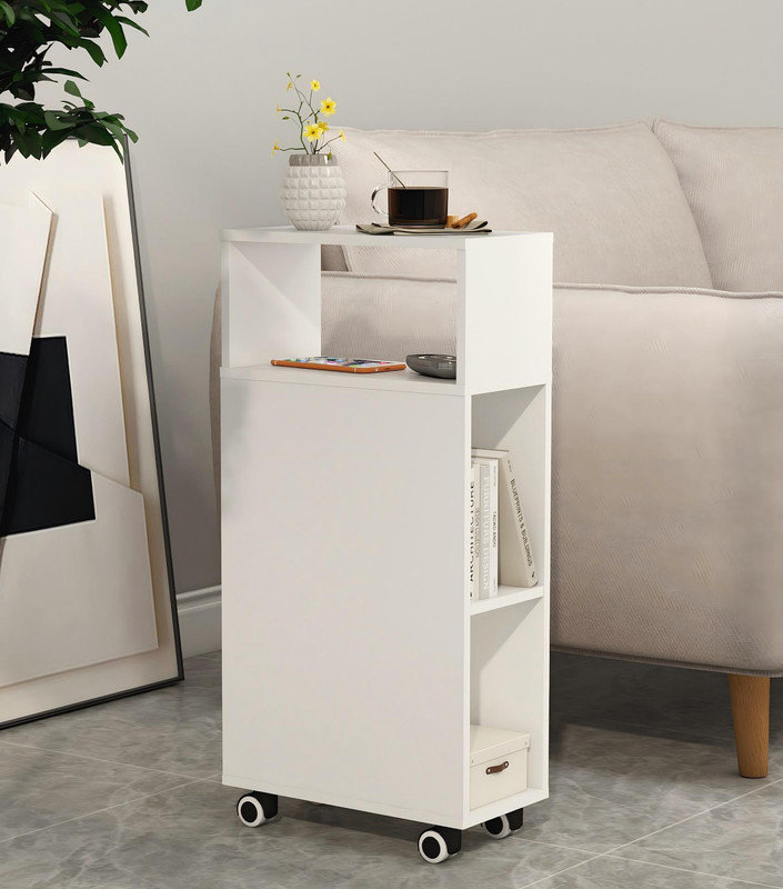 18cm W Manufactured Wood Bedside Table