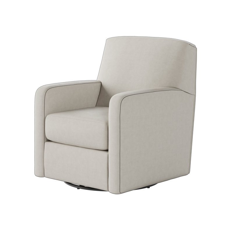 Fauteuil oscillant pivotant Balina Bindi, Sable Maximus, H 38 po x l 35 po x P 29 po