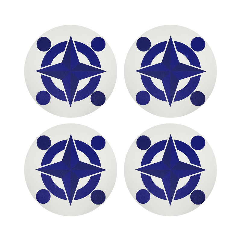 Constellations Compass Pebble 16" Vinyl Placemat