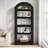 5-Tier 70.9" Tall Arched Bookcase, Modern Open Bookshelf For Home Office, Bedroom, Living Room-2018291589