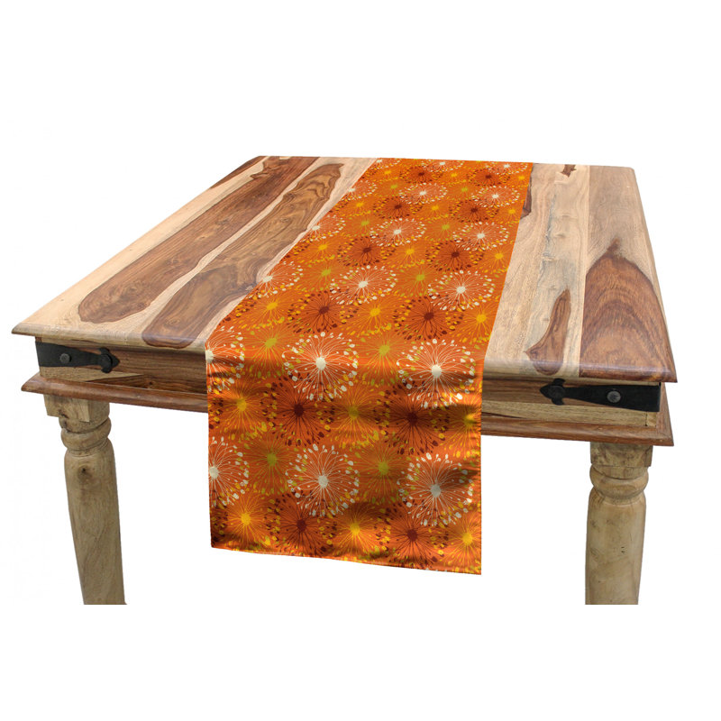 Floral Table Runner, 120" x 16"