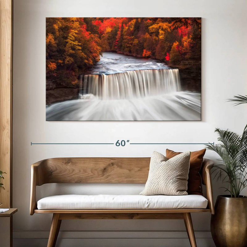 Chutes d'Alvord Tahquamenon, H 34 po x l 51 po