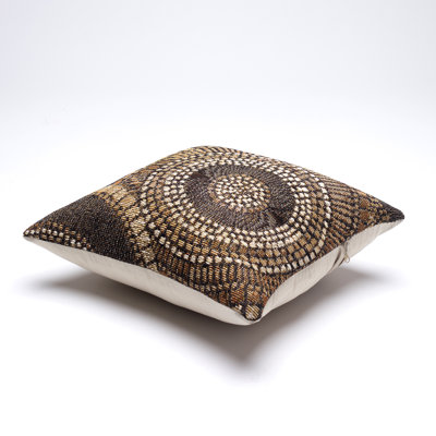Marina Circles Indoor/Outdoor Pillow 18" X 18"