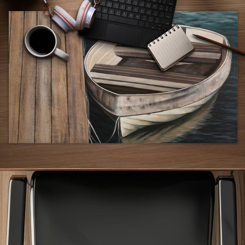 Rowboats - 14.00"x24.25" Desk mat