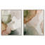 «Beige sol houle duo», ensemble d'art mural sur toile par Art Remedy-135371952-135371950