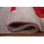 Tapis rayé gris Gabbeh 8 x 10