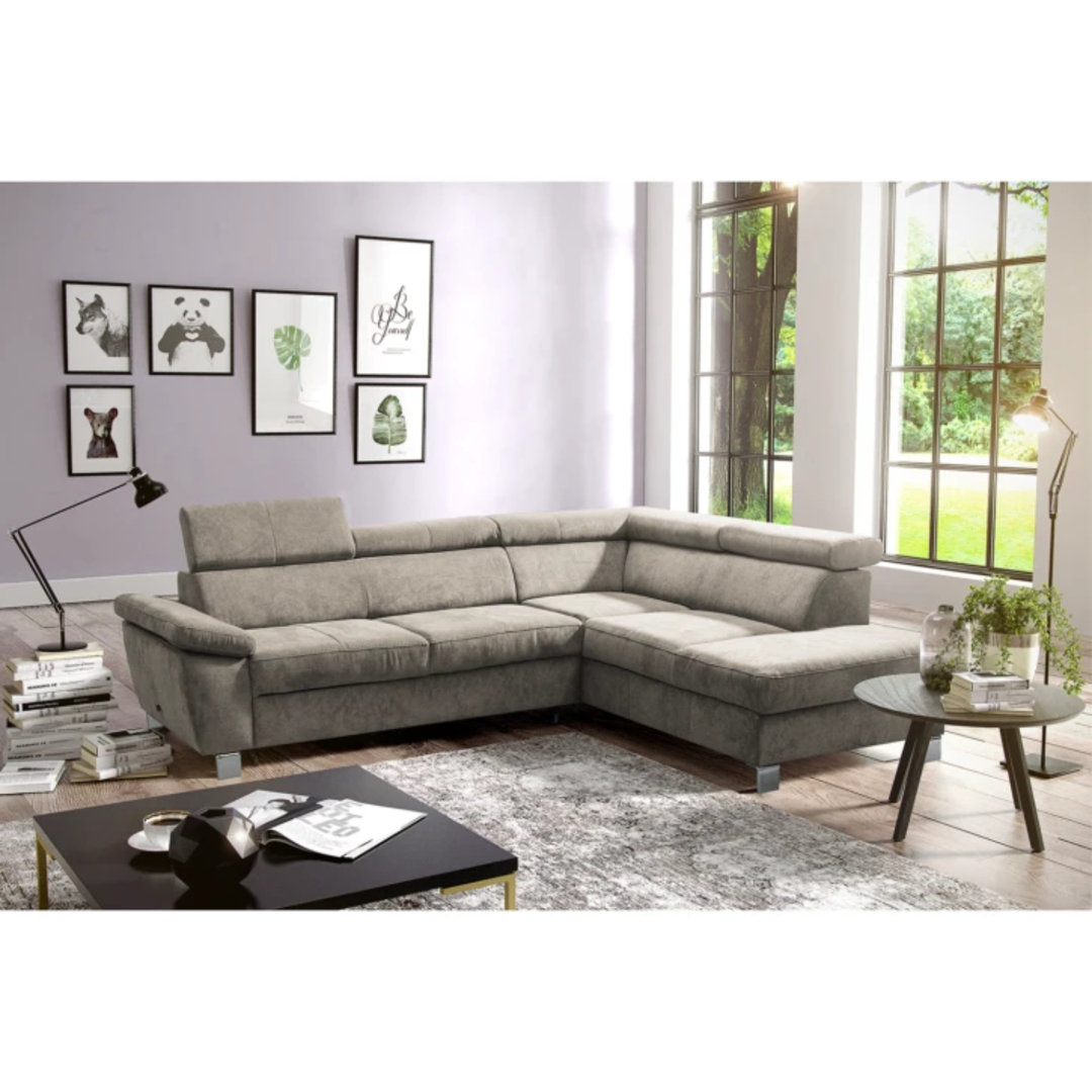 Ecksofa Lucy mit Bettfunktion und Kasten