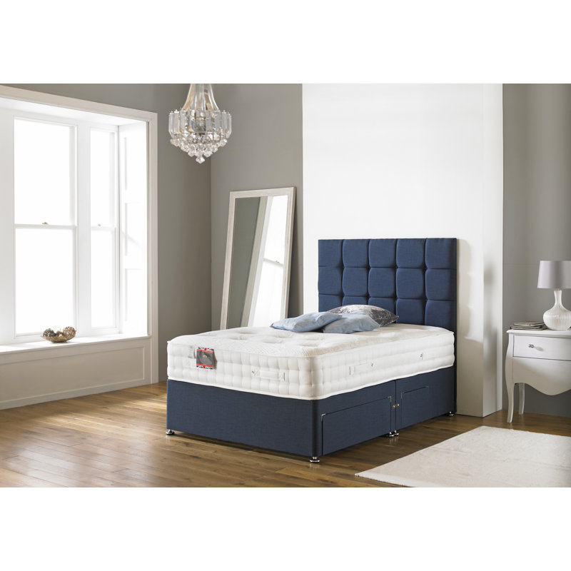 27cm Memory Foam Pocket Sprung 2000 Mattress, Soft-Med Firm, Ideal for Back Pain Relief, Small Double (4')