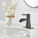 Single-Hole Single-handle Bathroom Faucet with Drain Assembly