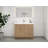 Carliss 42'' Single Bathroom Vanity with Acrylic Top-676418972-676418969