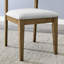 Chaises d'appoint rembourrées en tissu Sherpa