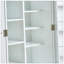 Armoire de cuisine en panneau de fibres à densité moyenne durable avec revêtement résistant aux égratignures et beaucoup de rangement, parfait pour la vie organisée