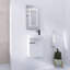 Meuble-lavabo à fermeture en douceur 16 po avec comptoir en céramique-930710247