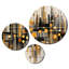 Abstract Wall Decor on Metal