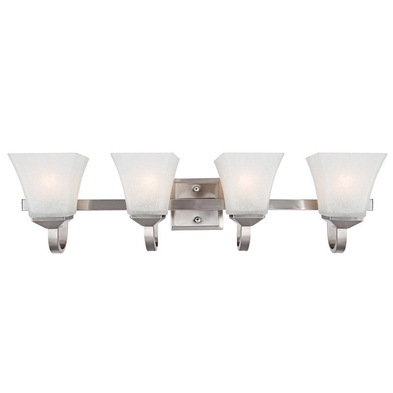 Éclairage pour meuble-lavabo en nickel satiné Bendigo, 4