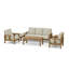 South Bay Outdoor 6 - Piece Teak Conversation Set