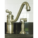 Nadya Single Handle Kitchen Faucet with Side Spray