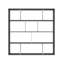 Isaias 145cm H Standard Bookcase-642917770