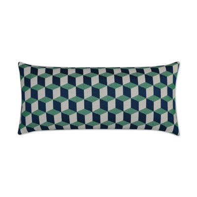 Puzzle Lumbar Outdoor Decorative Throw Pillow