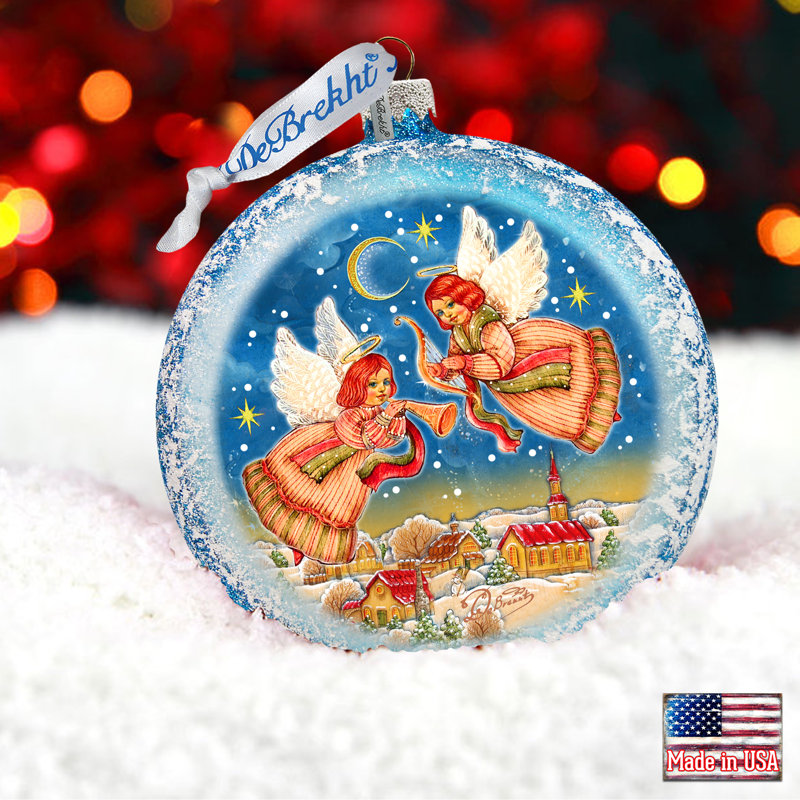 3.5'' Glass Ball Ornament