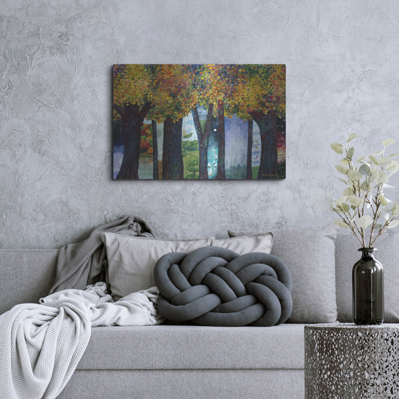 "Inb entre Places" par Maggie Vandewalle, H 24 po x l 36 po
