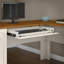 Ensemble de bureau d'ordinateur en L 5 pièces avec huche Huckins-2049125209