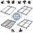 5 Inch Box Spring Low Profile Metal Frame Heavy Duty Easy Assembly-1733506438