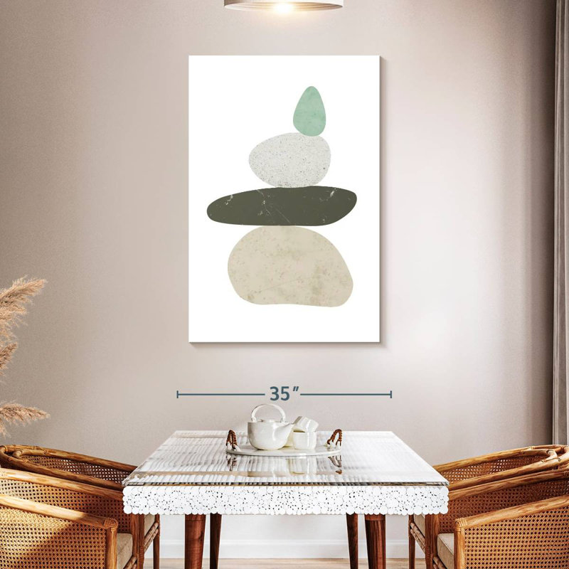 Avery Pebbles III, 48" H x 32" W