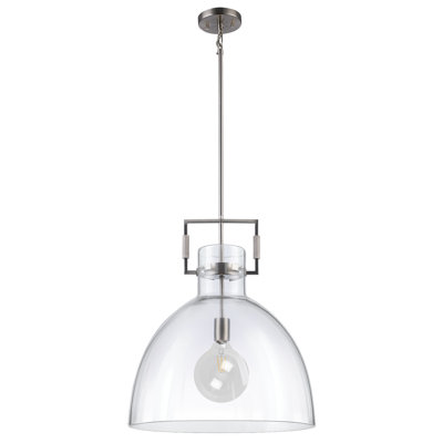 Miami Single Light Glass Dimmable Pendant