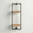 Franklin 2 Piece Industrial Pipe Shelves