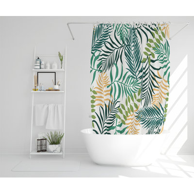 Ellaclaire 13 Piece Polyester Shower Curtain Set
