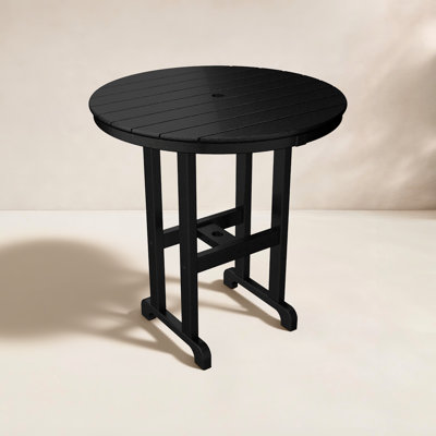 POLYWOOD Round Farmhouse Counter Table