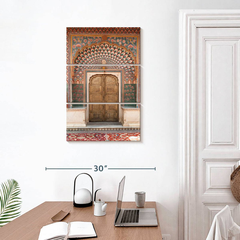 Porte Jaipur Lotus, H 32 po x l 20 po